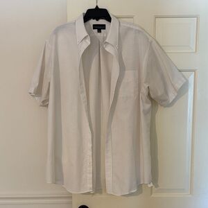Croft & Barrow Men's Cream Casual Button Down Shirt